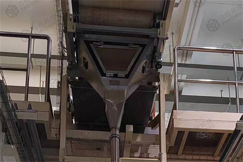 皮带机粉末收集装置